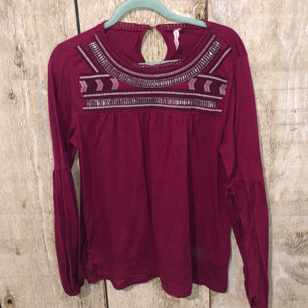 Tribal Long Sleeved Blouse
